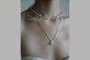 OLIO E ACETO Pure Silver Agate Planet Pearl Chain OA08N08